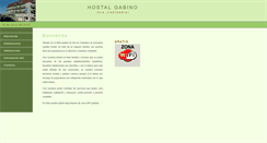 Desktop Screenshot of hostalgabino.com
